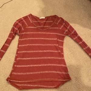 Long sleeve stripped lush shirt